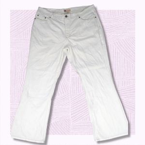 Low waisted boot cut jeans
